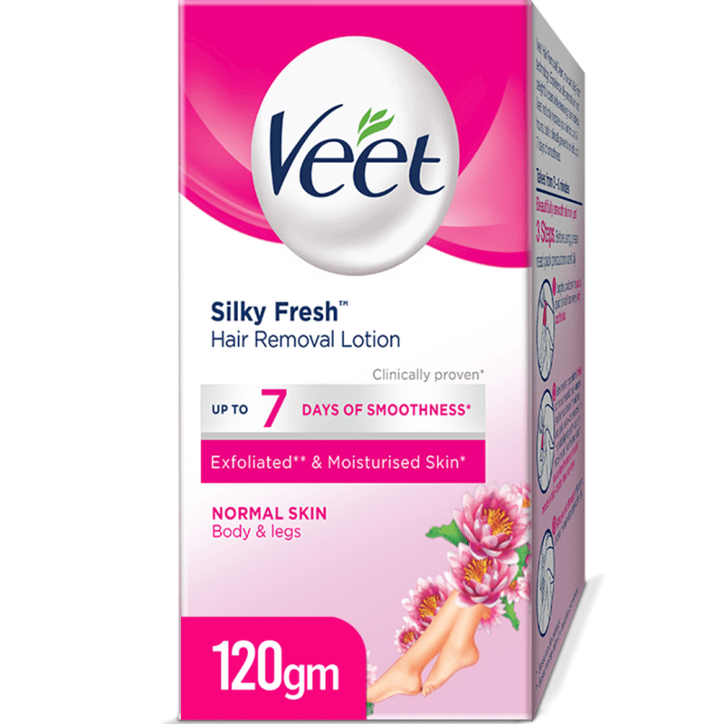 Veet Normal Skin Lotion 120 gm Pack