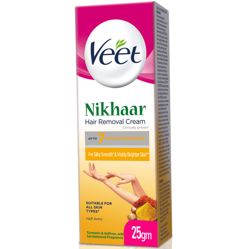 Veet Nikhaar Silk & Fresh Cream 25 gm Pack