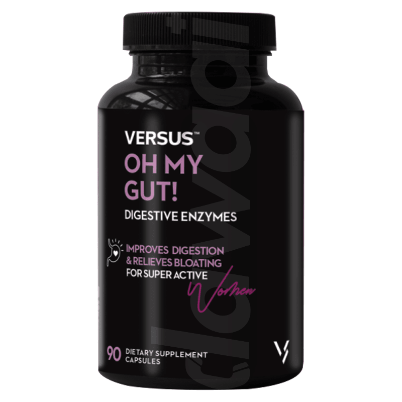 Versus Oh My Gut! Supplements 1 x 90's Capsules Pack