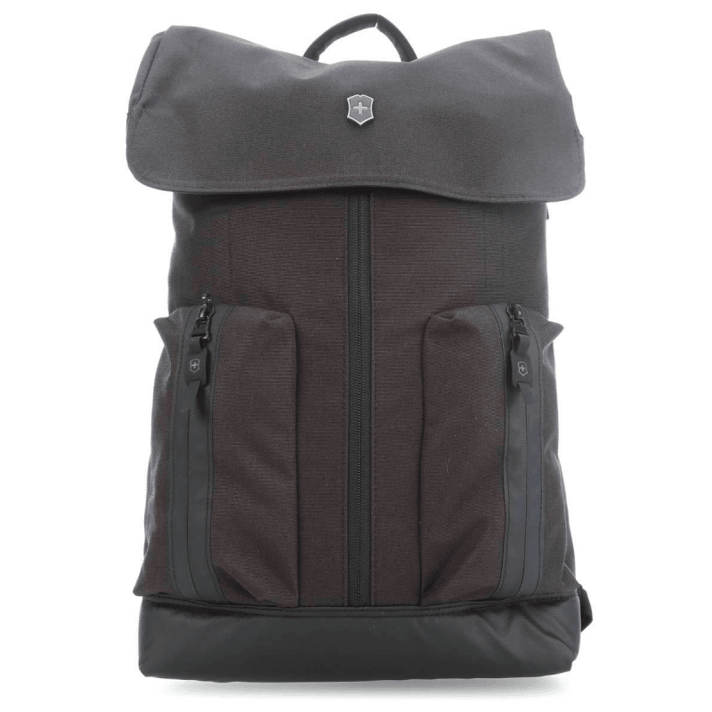 Classic Flapover Backpack Blk 5464