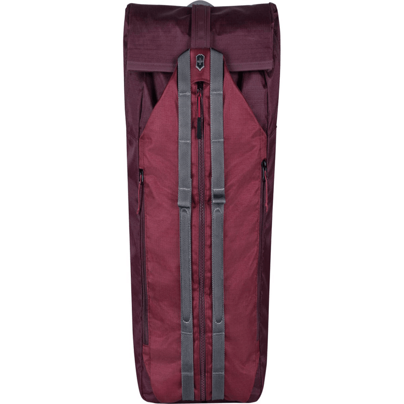 Duffel Laptop Bkpk Burgundy 5445