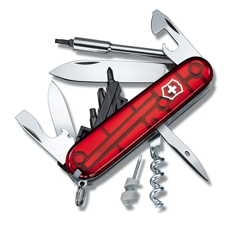 Victorinox Cyber Tool 29 Red Transule - 1.7605.T