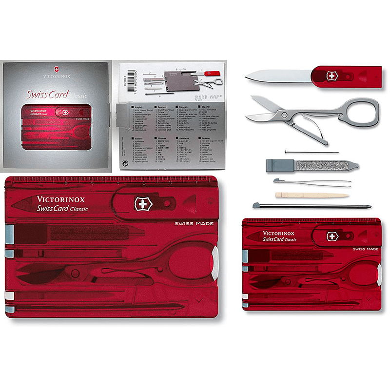 Victorinox Swiss Card Transparent - 0.7100.T