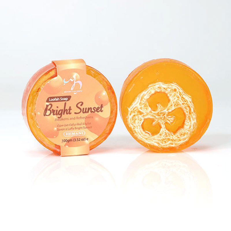Bright Sunset Loofah Soap