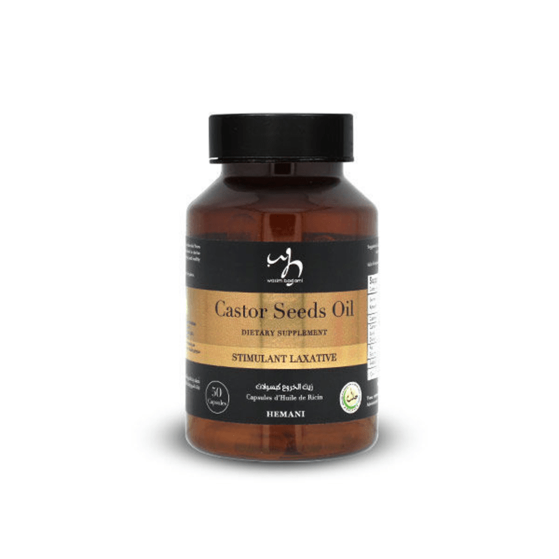 Castor Seeds Oil 50 Capsules