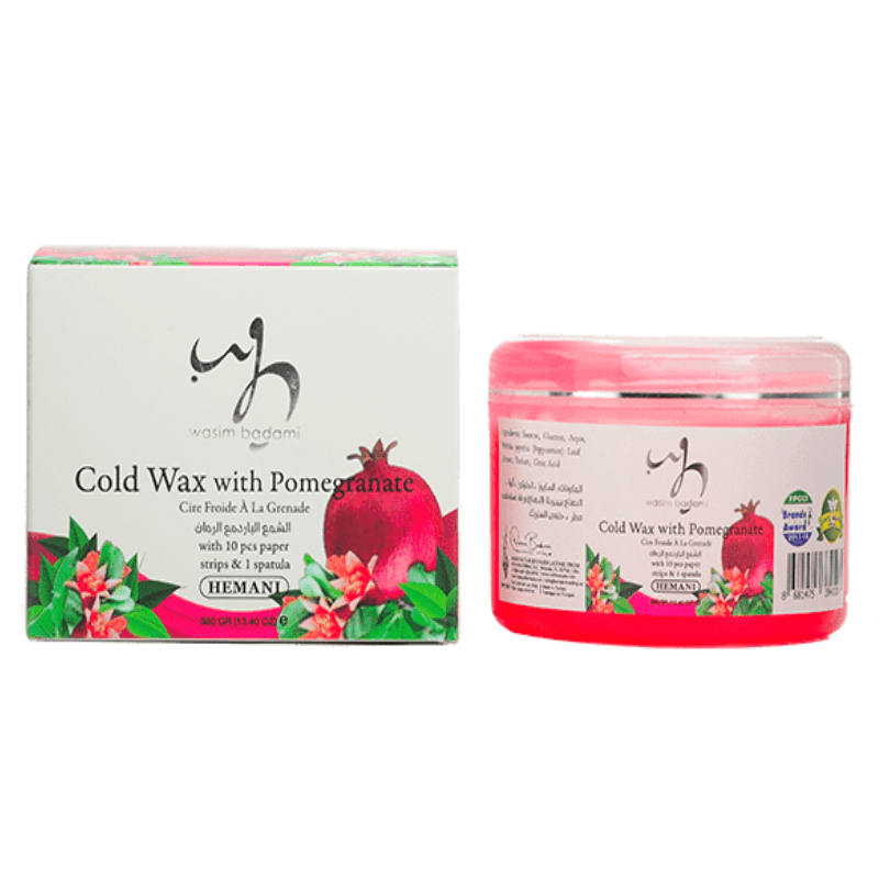 Cold Wax with Pomegranate
