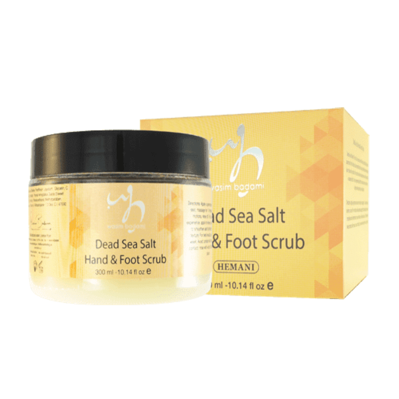 Dead Sea Salt Hand & Foot Scrub