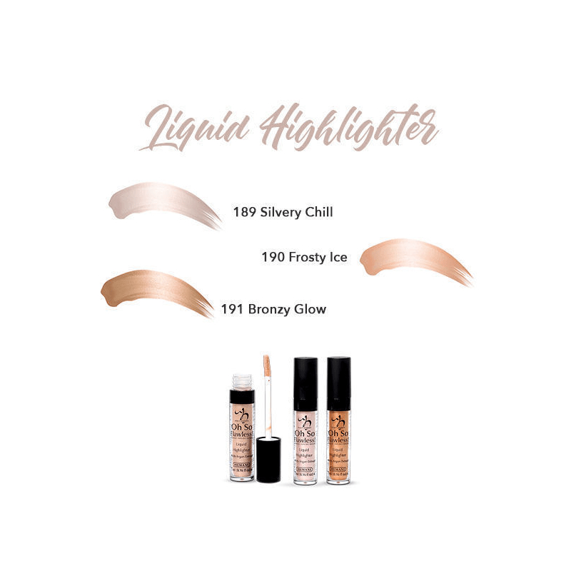 Herbal Infused Beauty Liquid Highlighter - Silvery Chill