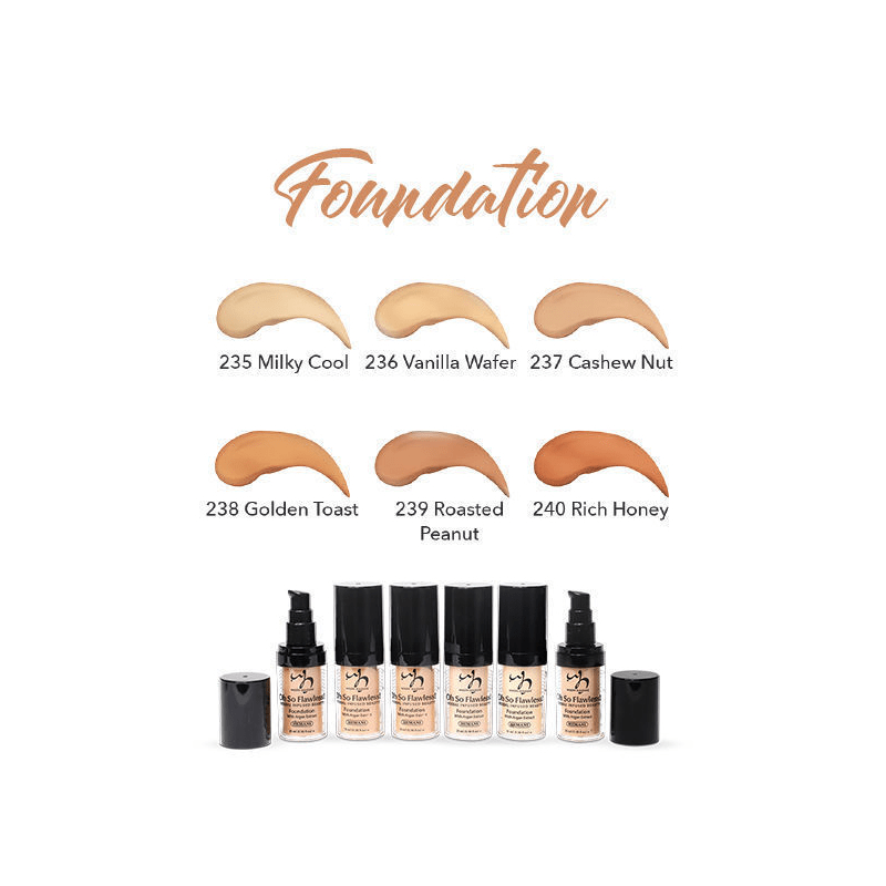 Herbal Infused Beauty Foundation - Vanilla Wafer