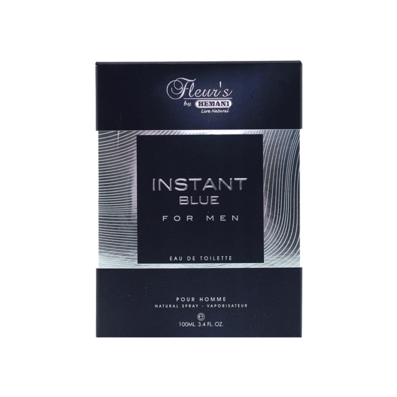 Instant Blue Perfume for Men - Fleur's by Hemani Herbals - 100ml