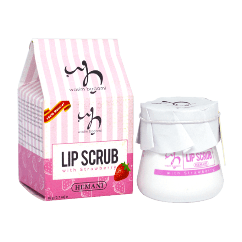 Lip Scrub with Strawberry