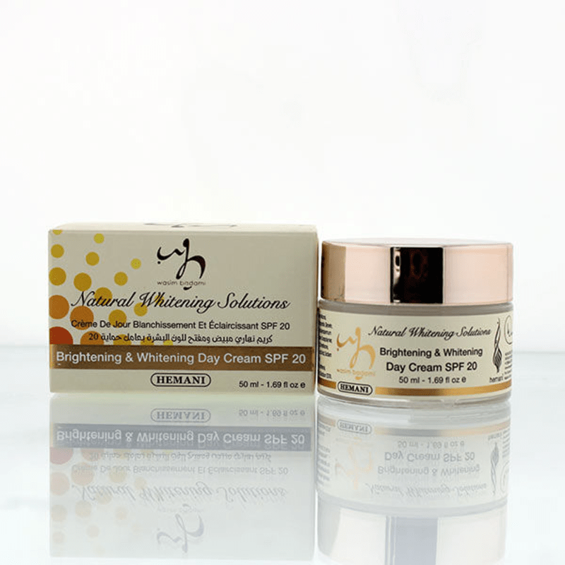 Natural Whitening Solutions Brightening and Whitening Day Cream SPF 20