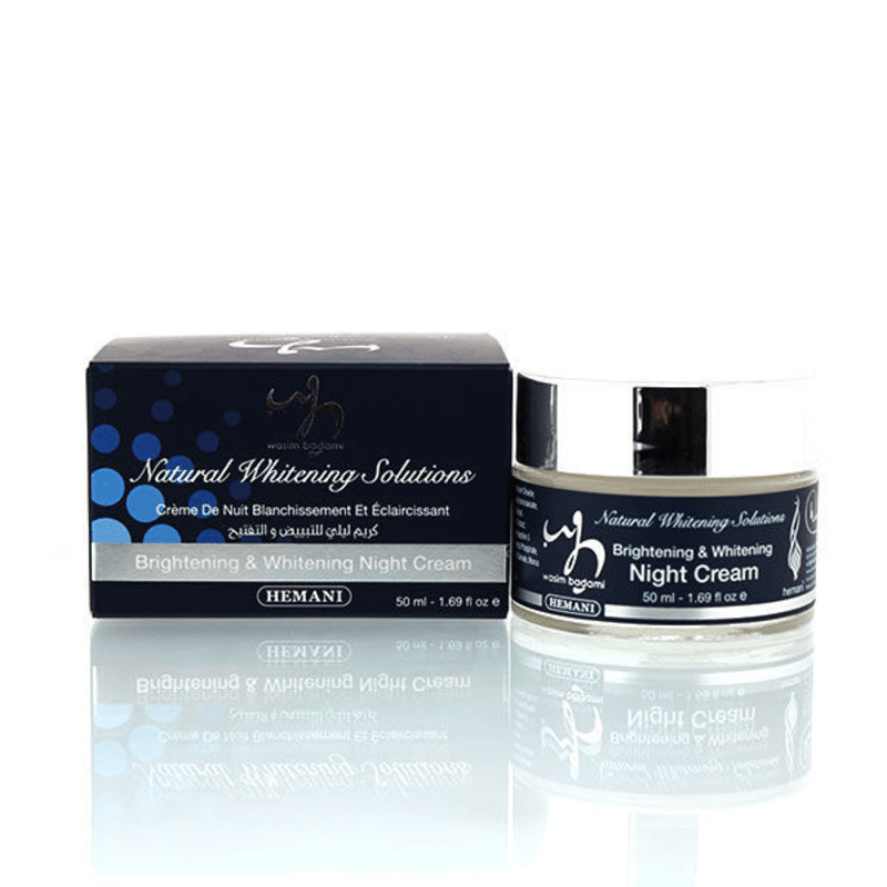 Natural Whitening Solutions Brightening and Whitening Night Cream