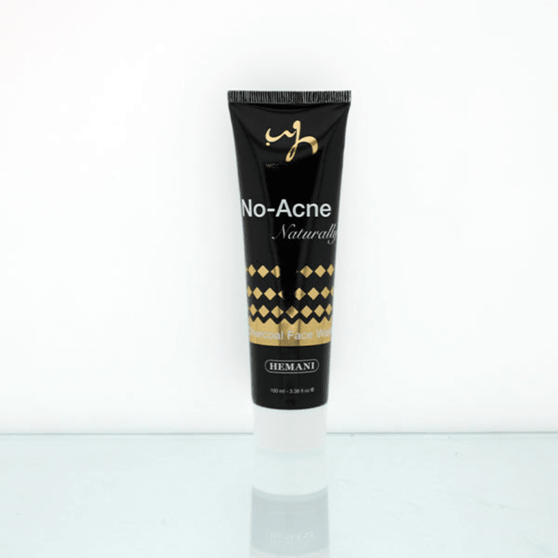 No Acne Naturally Charcoal Face Wash