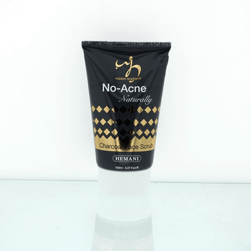 No Acne Naturally Charcoal Face Scrub
