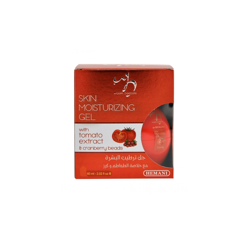 Skin Moisturizing Gel with Tomato