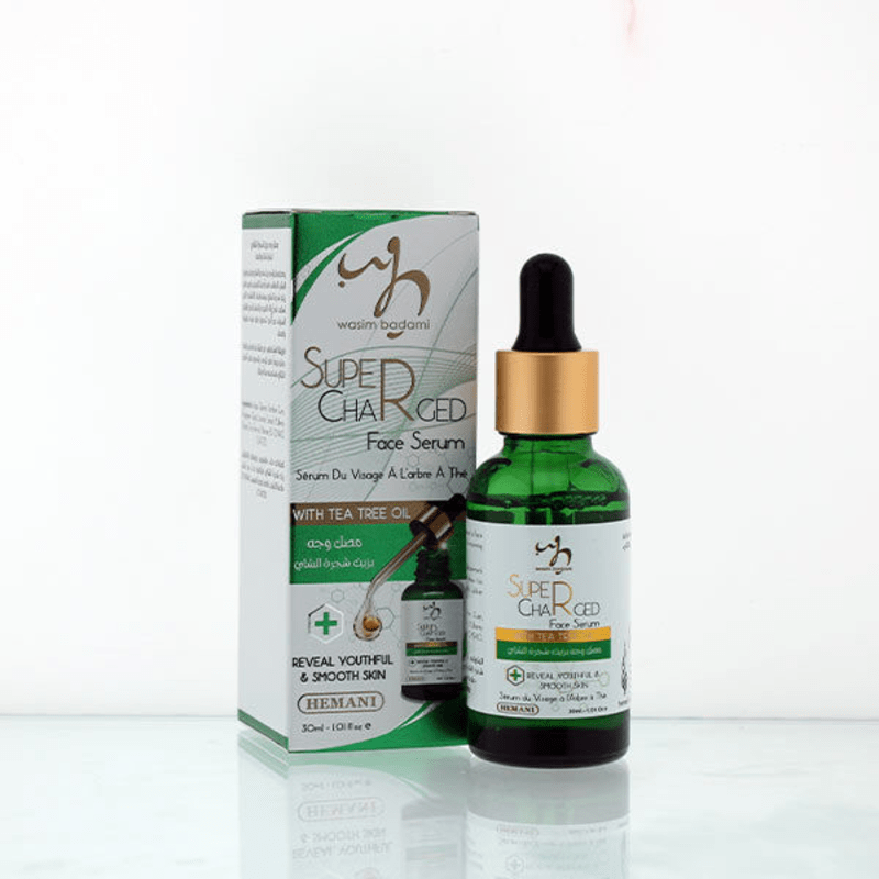 Super Charged Face Serum With Tea Tree Oil