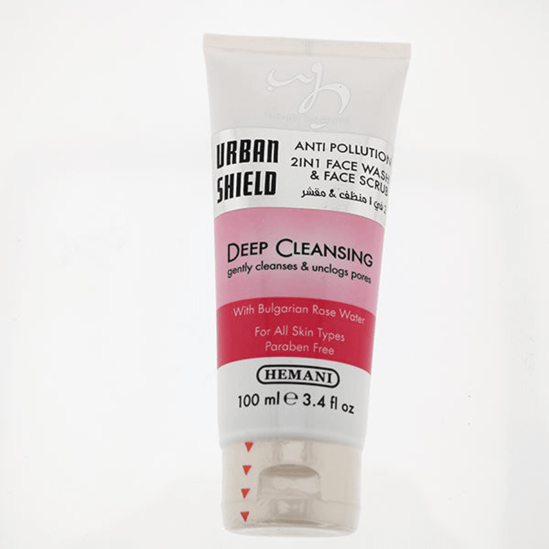 Urban Shield Anti Pollution 2in1 Face Wash & Face Scrub
