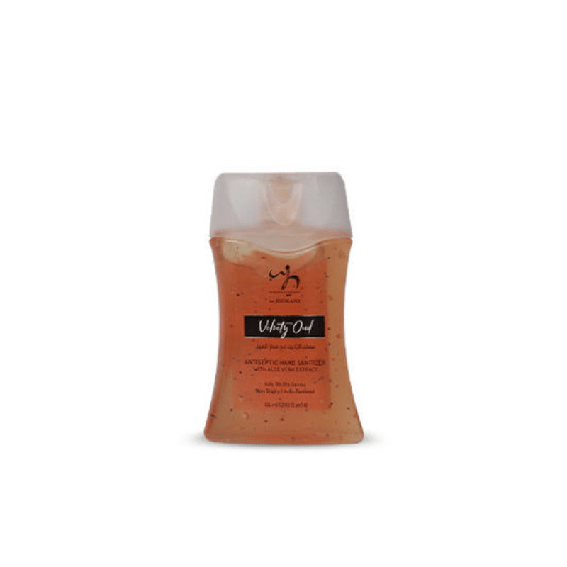 Velvety Oud Antiseptic Hand Sanitizer with Aloe Vera Extract 65ml