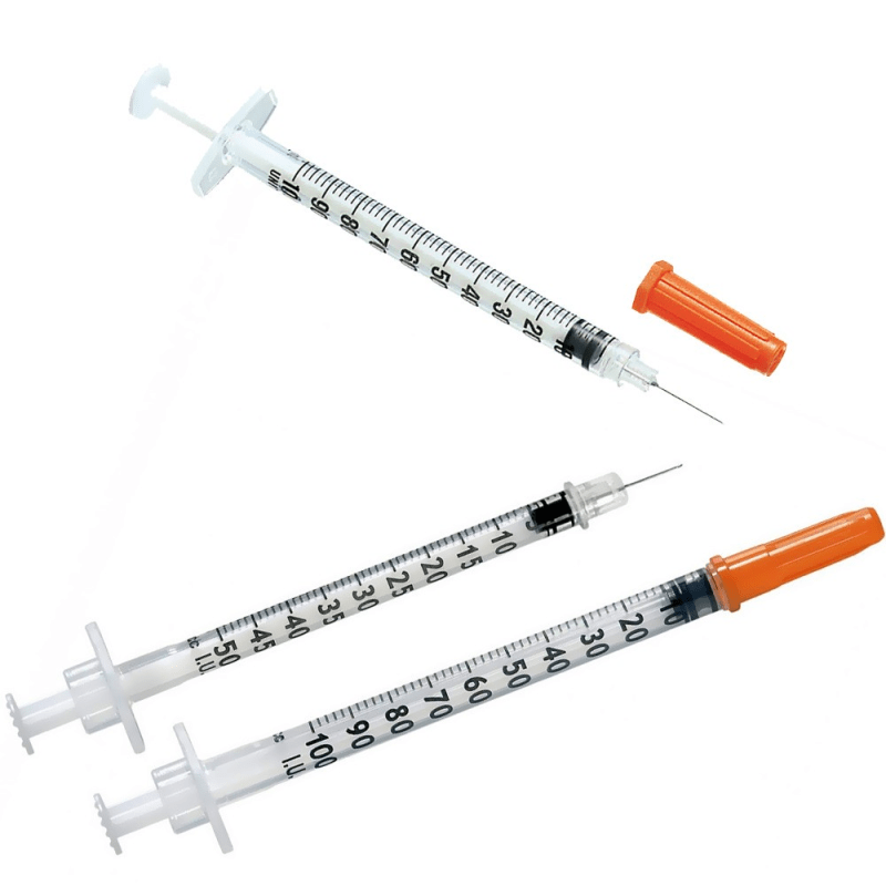 YMS Insulin Syringe 1cc - 30G x 8mm needle
